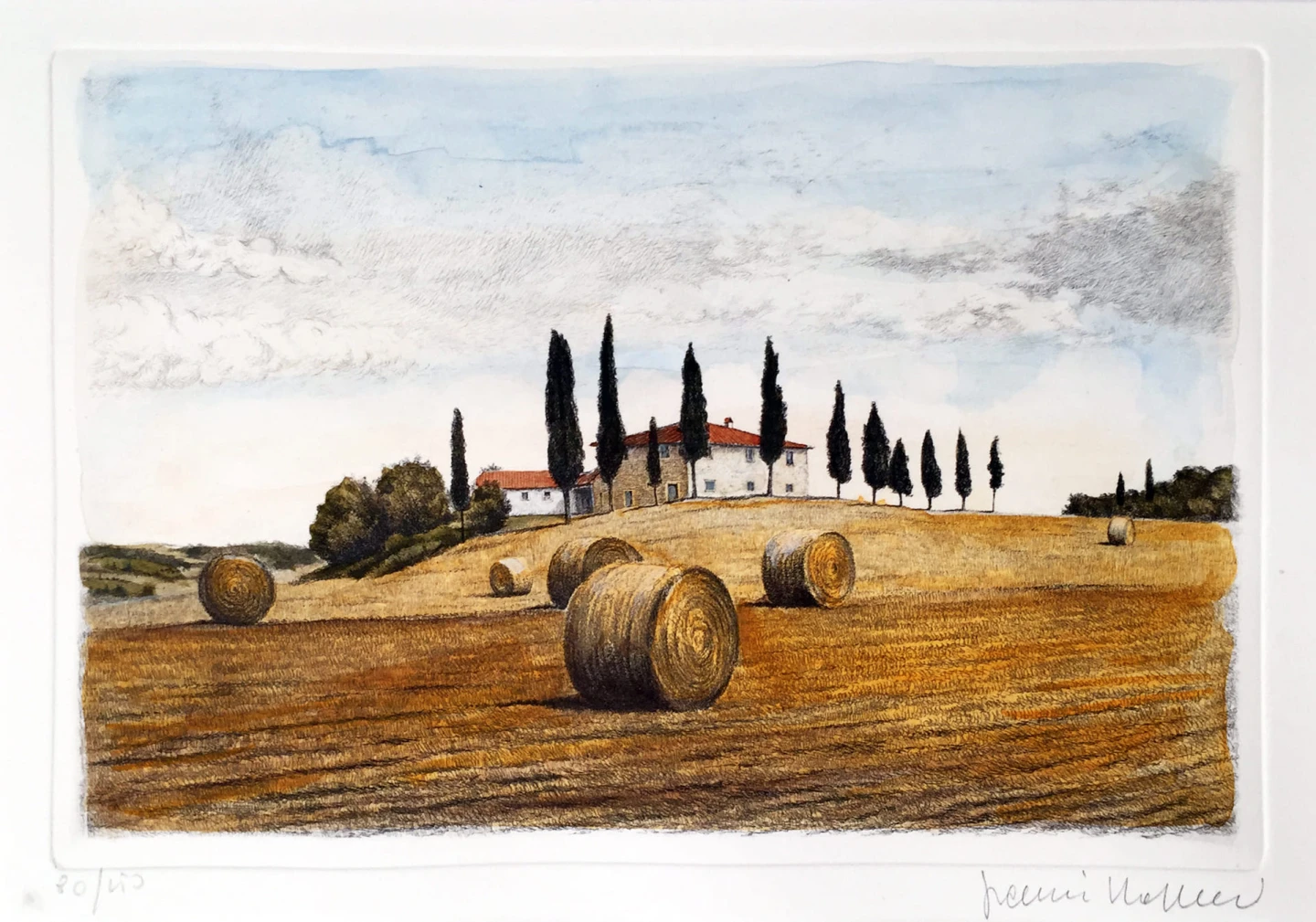 Covoni in Val d'Orcia