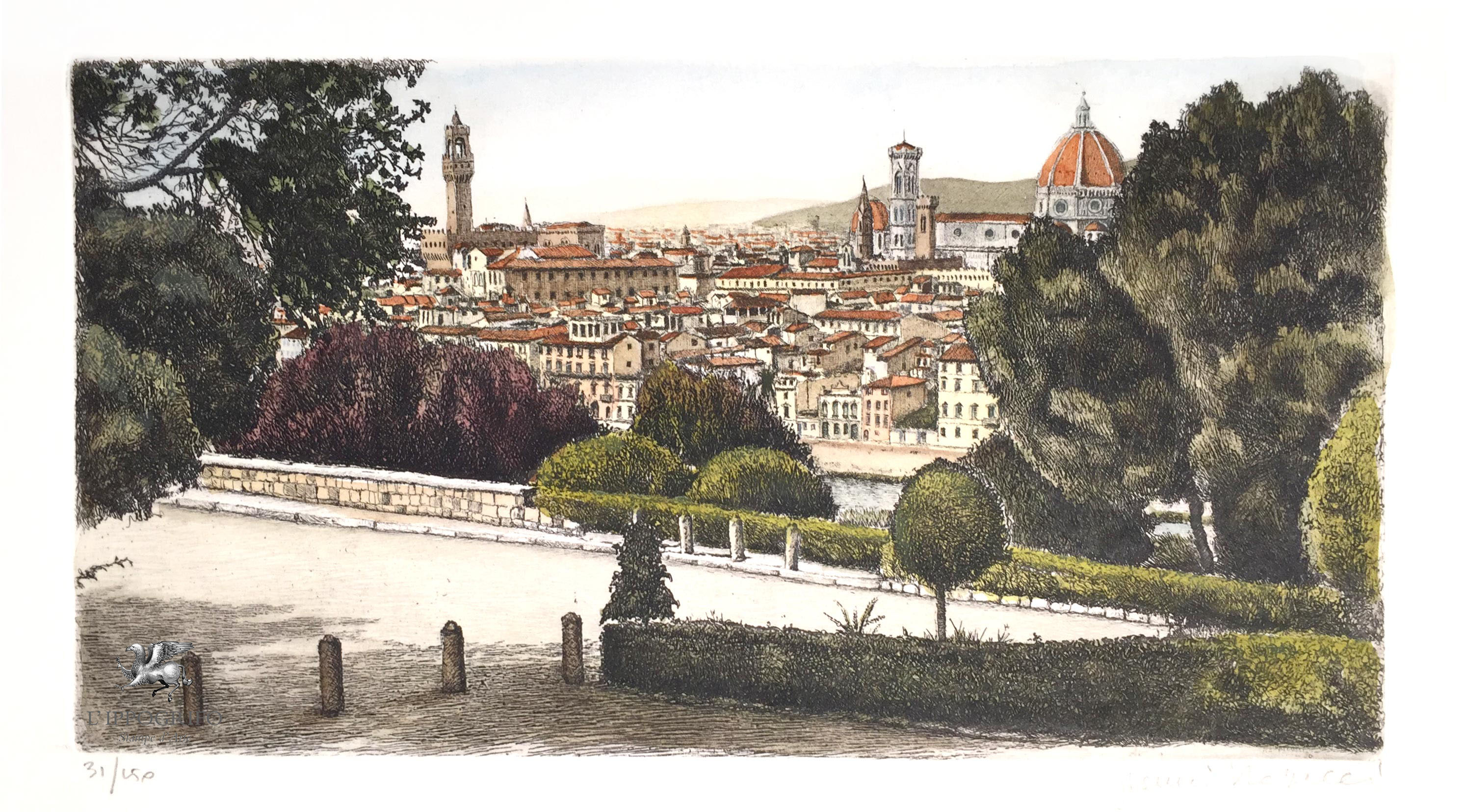 Firenze, panorama dalle Rampe